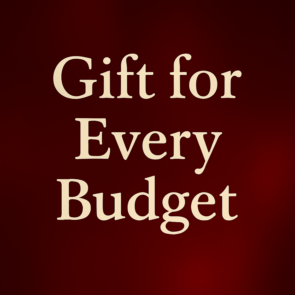 Grid image highlighting gifting options for every budget at GlowingFusions, featuring earrings and thoughtful gifts to suit all price ranges.